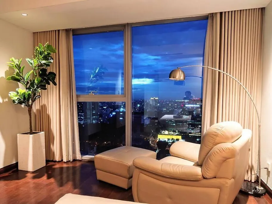 The Rixx Breathtaking View@Vincom D1/Pool/Netflix Apartment Ho Chi Minh City