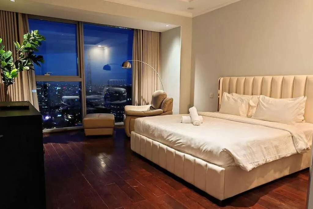 The Rixx Breathtaking View@Vincom D1/Pool/Netflix Apartment Ho Chi Minh City Vietnam