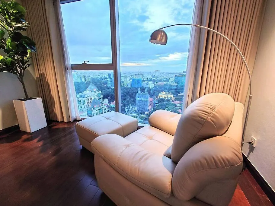 The Rixx Breathtaking View@Vincom D1/Pool/Netflix Apartment Ho Chi Minh City Vietnam